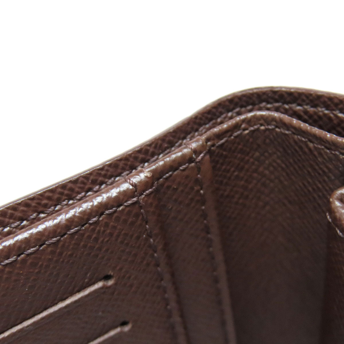 LOUIS VUITTON Bifold Wallet N61674 Damier canvas Brown Portefeuille Vienova Women  d