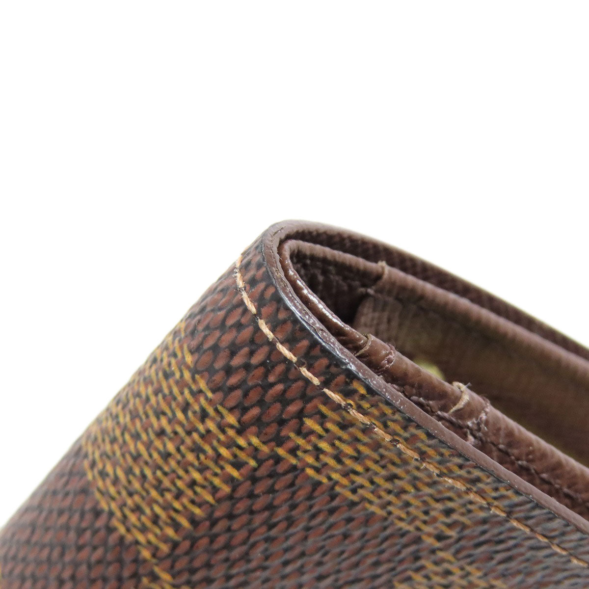 LOUIS VUITTON Bifold Wallet N61674 Damier canvas Brown Portefeuille Vienova Women  d