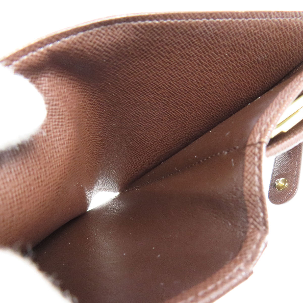 LOUIS VUITTON Bifold Wallet N61674 Damier canvas Brown Portefeuille Vienova Women  d