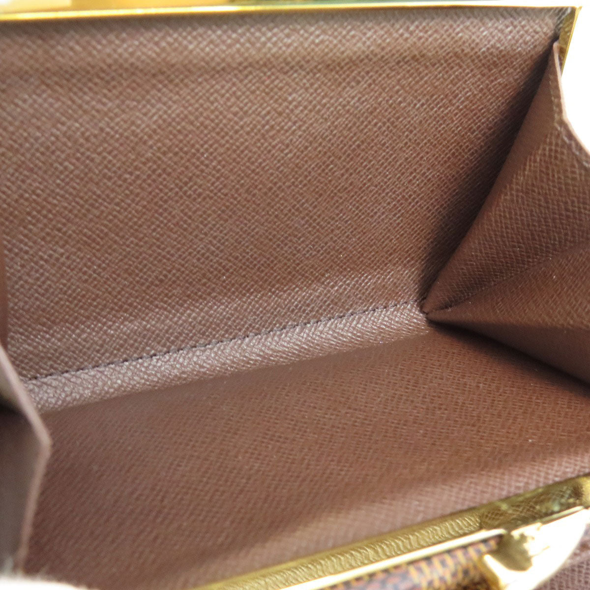 LOUIS VUITTON Bifold Wallet N61674 Damier canvas Brown Portefeuille Vienova Women  d