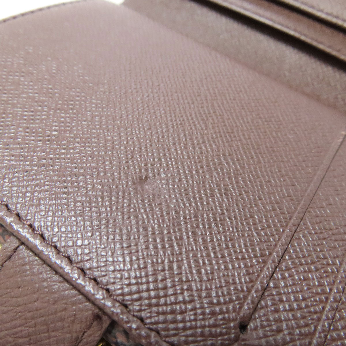 LOUIS VUITTON Bifold Wallet N61674 Damier canvas Brown Portefeuille Vienova Women  d