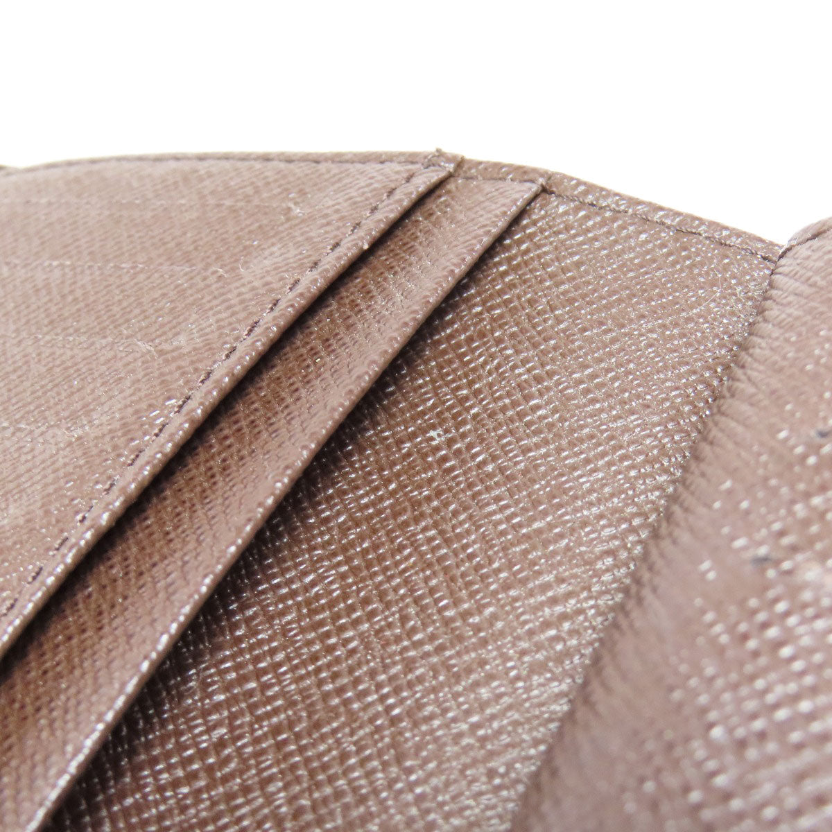 LOUIS VUITTON Bifold Wallet N61674 Damier canvas Brown Portefeuille Vienova Women  d