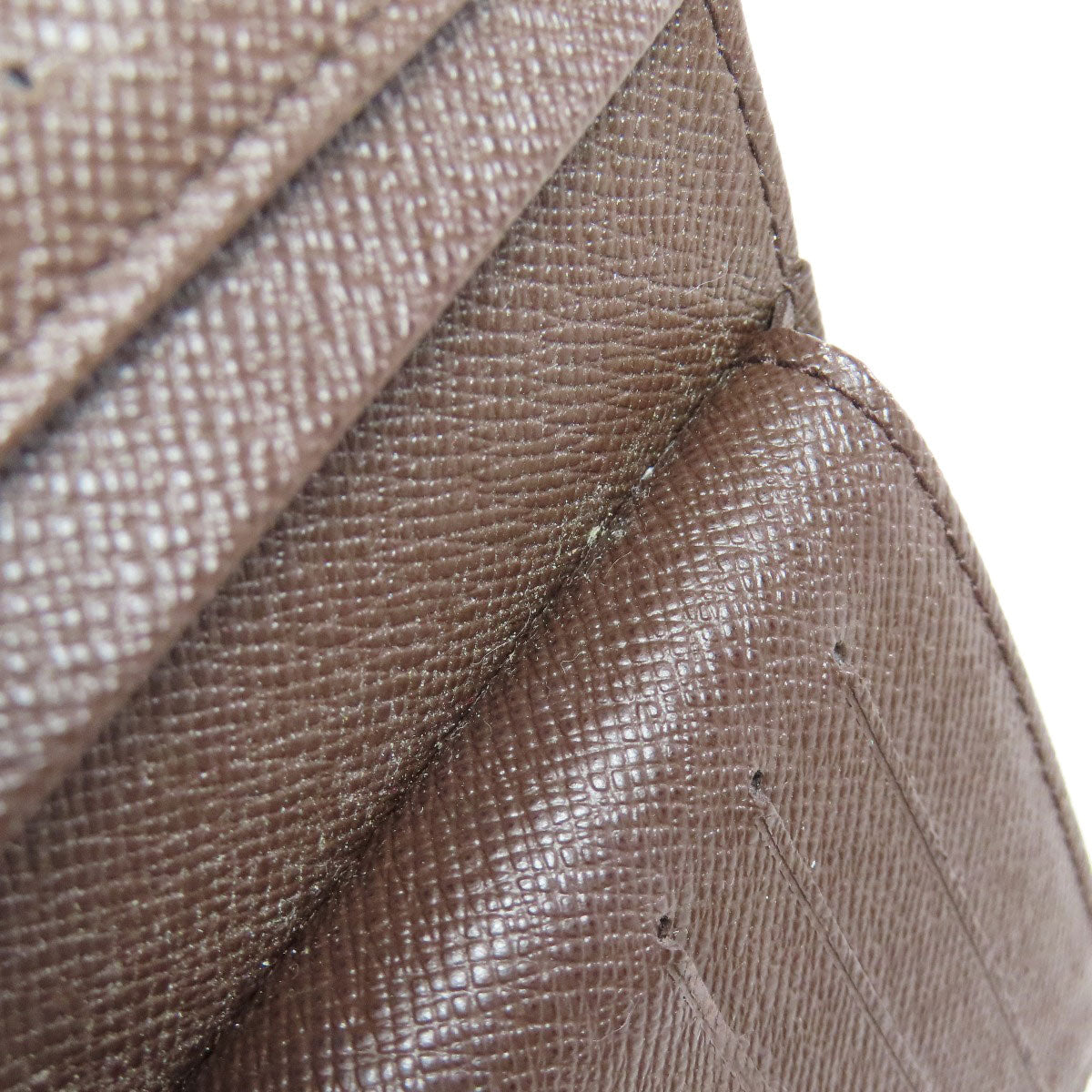 LOUIS VUITTON Bifold Wallet N61674 Damier canvas Brown Portefeuille Vienova Women  d
