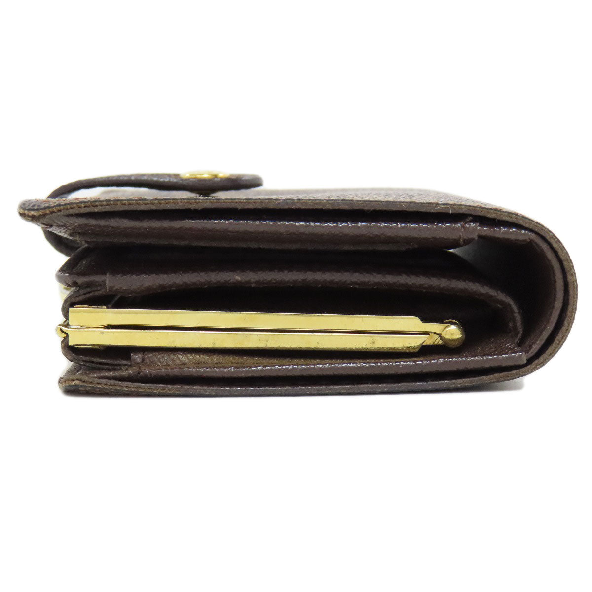 LOUIS VUITTON Bifold Wallet N61674 Damier canvas Brown Portefeuille Vienova Women  d