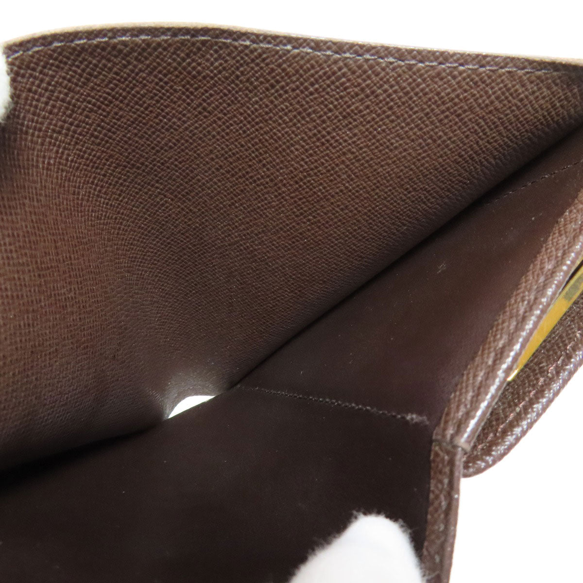 LOUIS VUITTON Bifold Wallet N61674 Damier canvas Brown Portefeuille Vienova Women  d