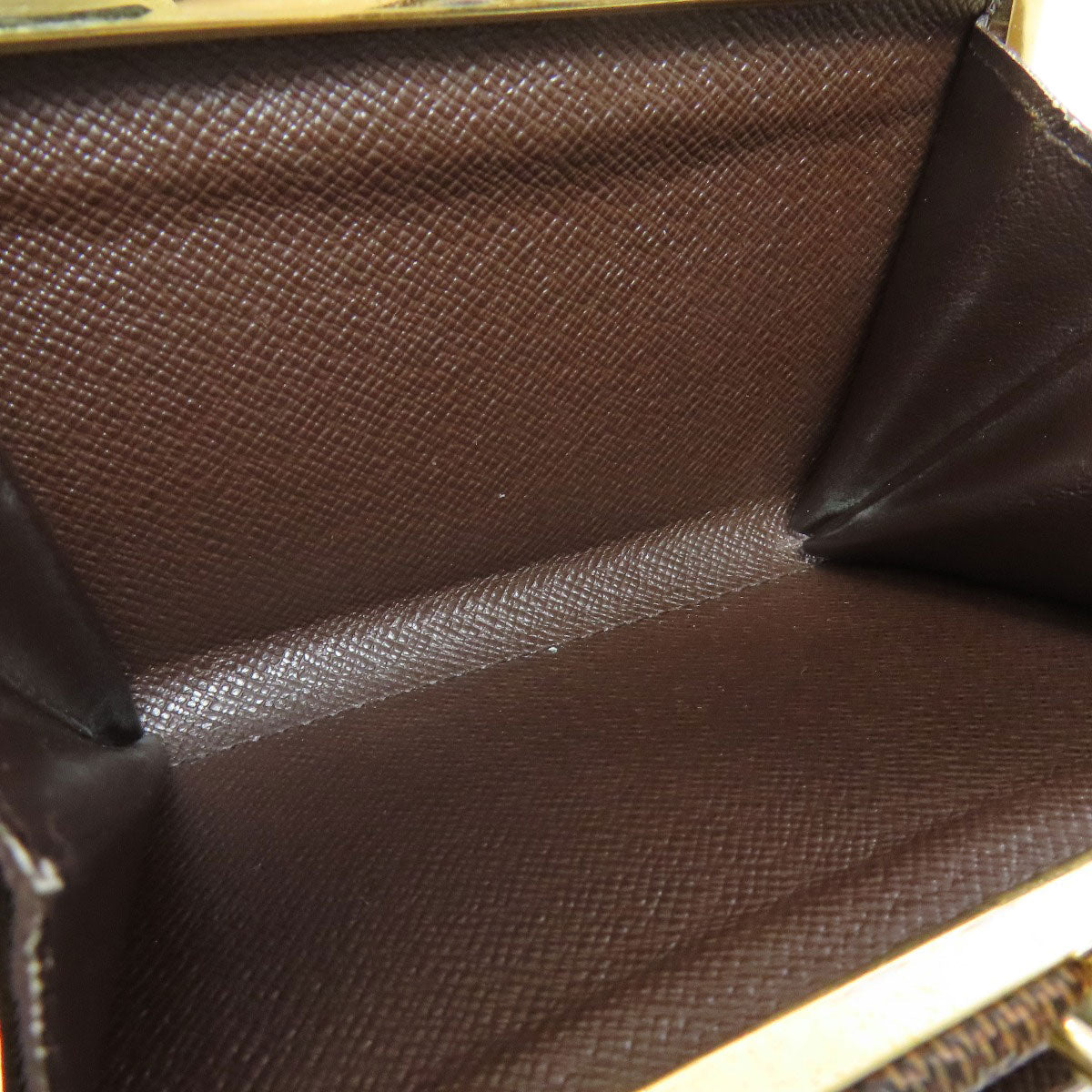 LOUIS VUITTON Bifold Wallet N61674 Damier canvas Brown Portefeuille Vienova Women  d