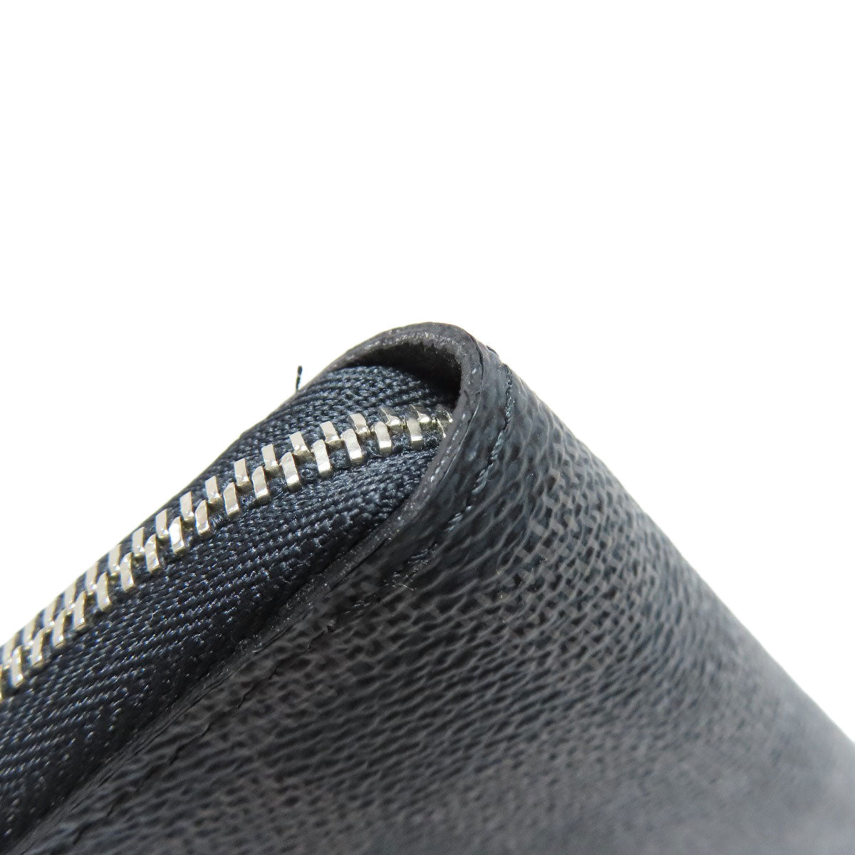 LOUIS VUITTON Coin case N63076 Damier canvas black Zippy coin purse mens  d