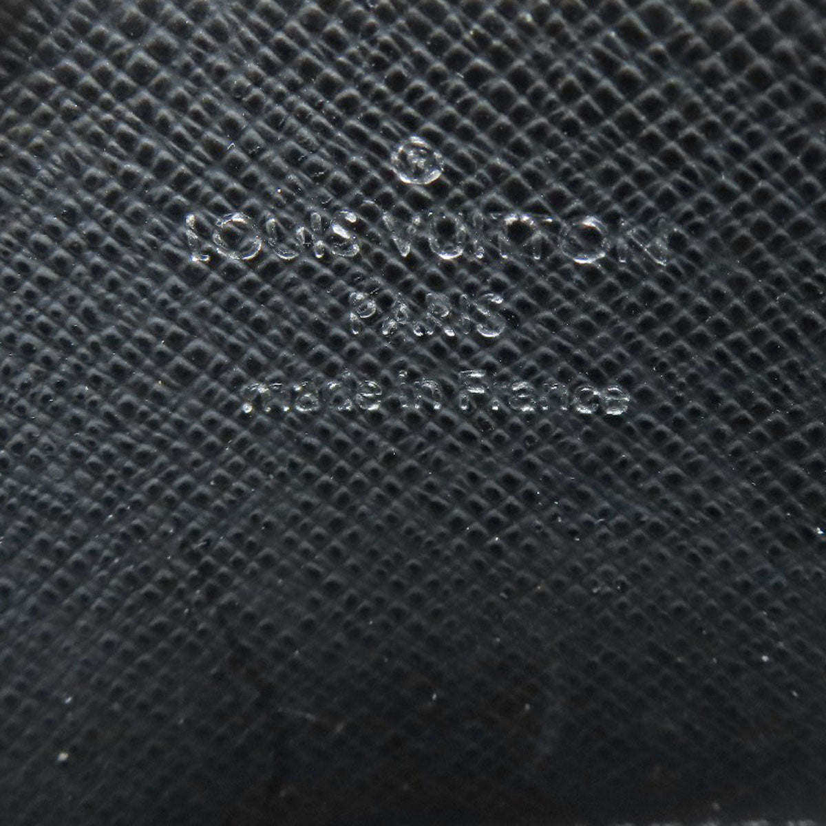 LOUIS VUITTON Coin case N63076 Damier canvas black Zippy coin purse mens  d