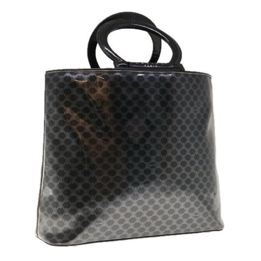 Luxury CELINE Macadam Canvas Hand Bag Black  65722