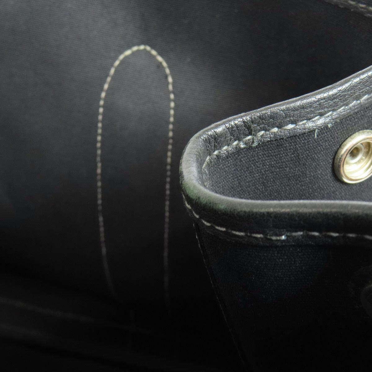 HERMES Tote Bag Towar Officche black Garden Party PM SilverMetal Women  d