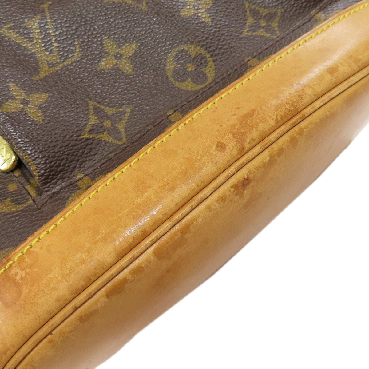 LOUIS VUITTON Backpack M51136 Monogram canvas Brown MontsourisMedium Women  d