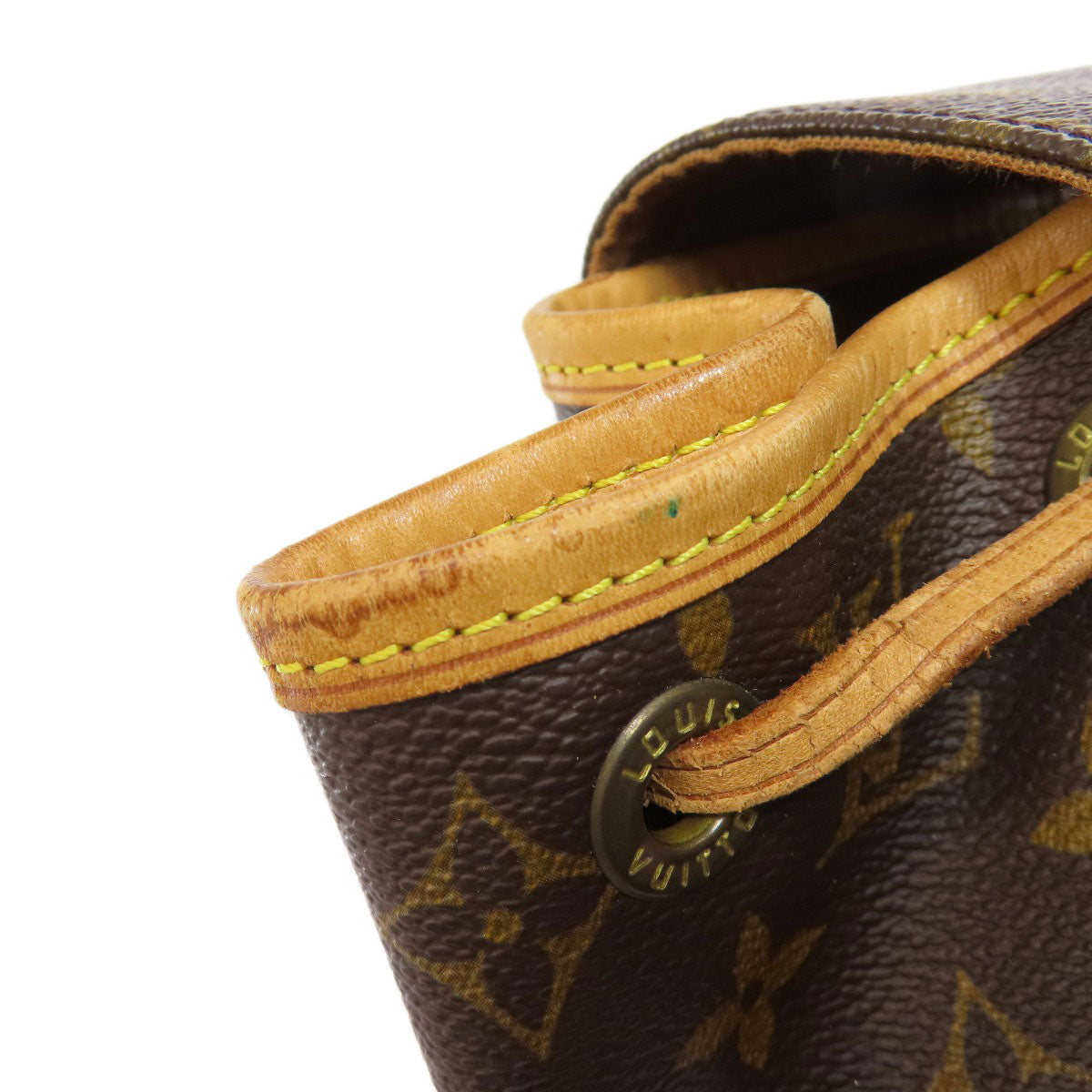 LOUIS VUITTON Backpack M51136 Monogram canvas Brown MontsourisMedium Women  d