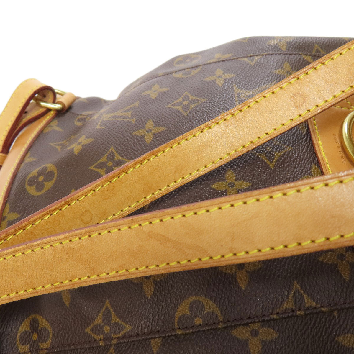 LOUIS VUITTON Backpack M51136 Monogram canvas Brown MontsourisMedium Women  d