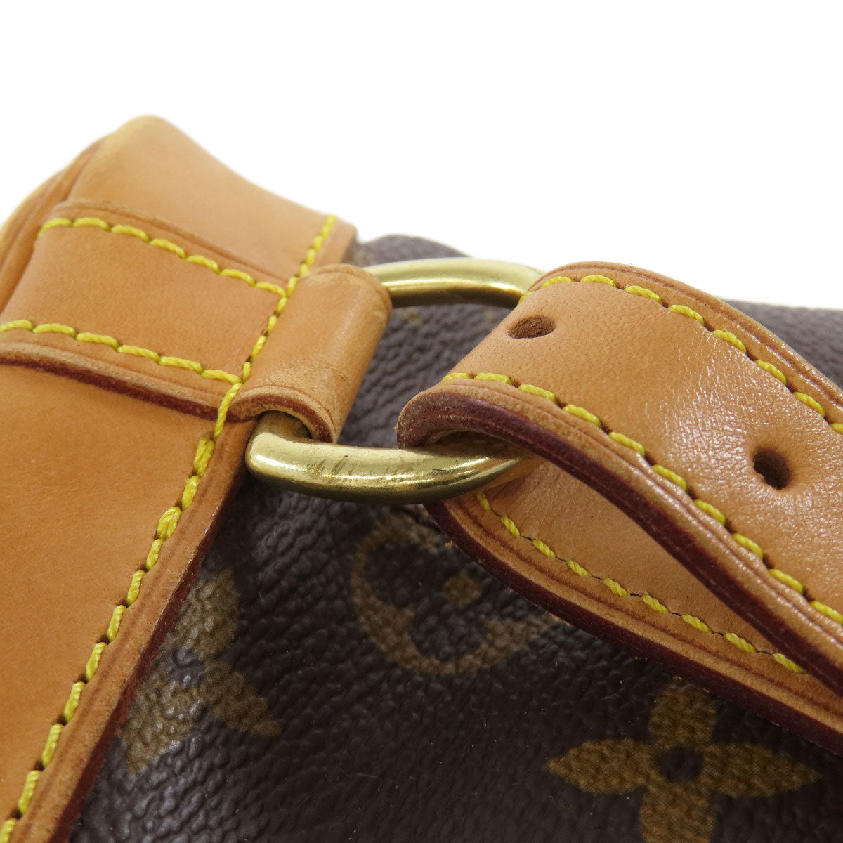 LOUIS VUITTON Backpack M51136 Monogram canvas Brown MontsourisMedium Women  d