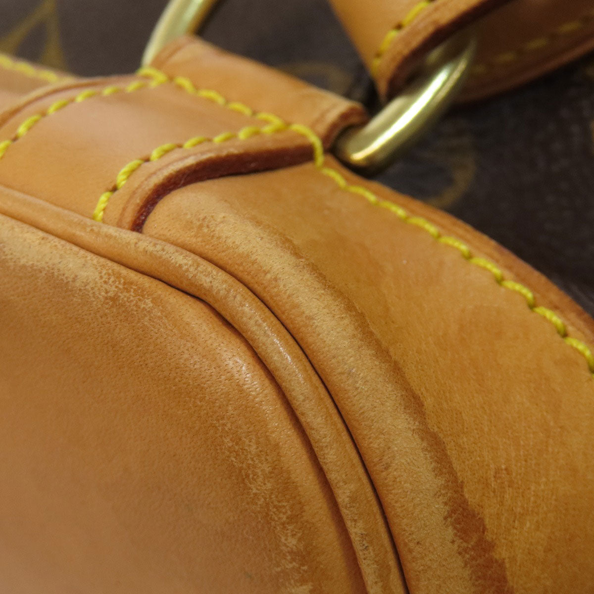 LOUIS VUITTON Backpack M51136 Monogram canvas Brown MontsourisMedium Women  d
