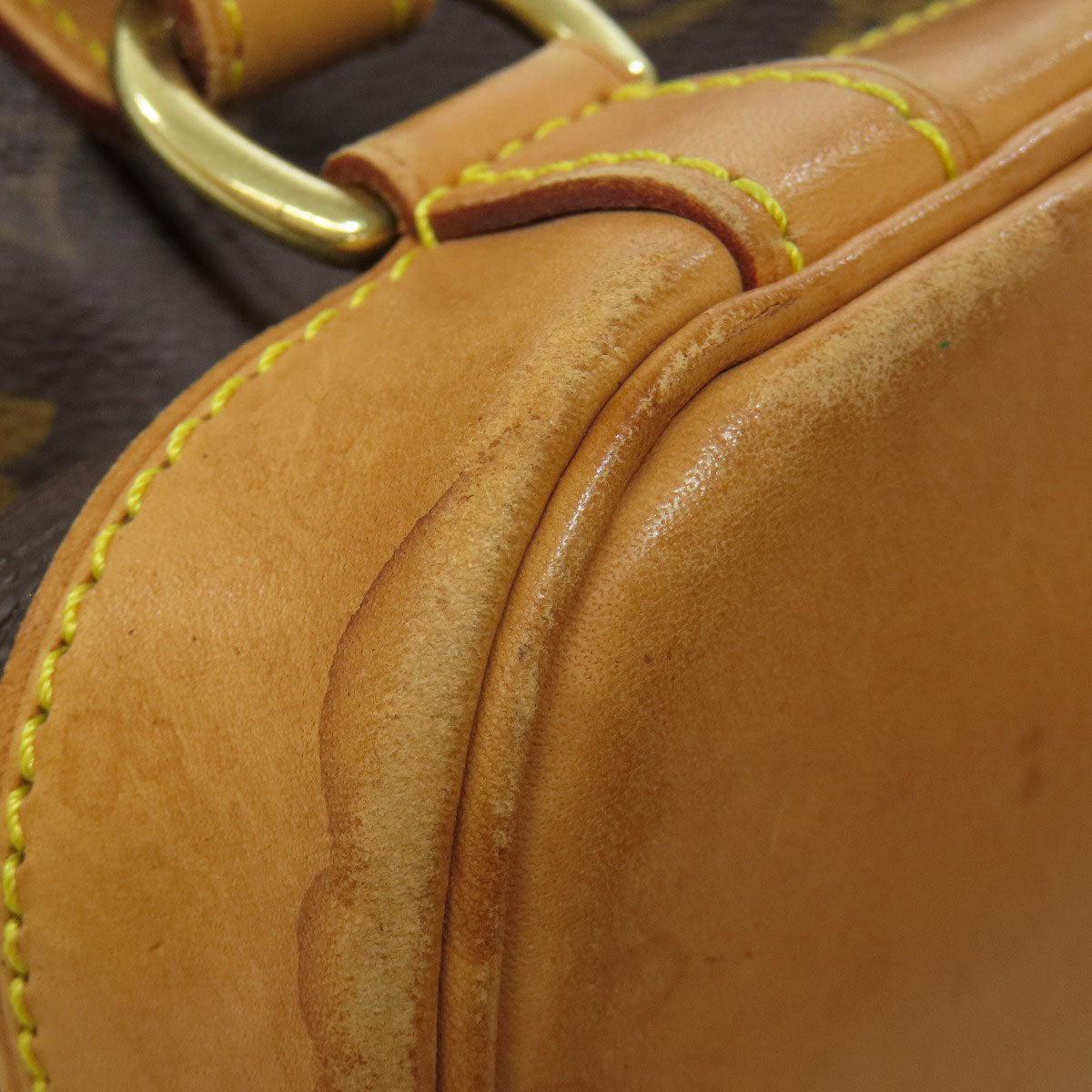 LOUIS VUITTON Backpack M51136 Monogram canvas Brown MontsourisMedium Women  d