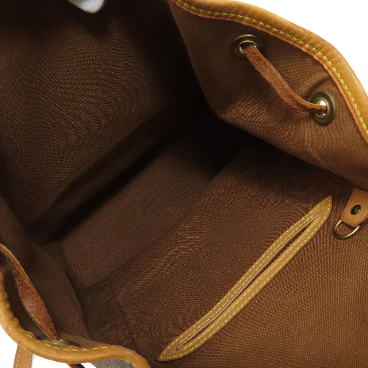 LOUIS VUITTON Backpack M51136 Monogram canvas Brown MontsourisMedium Women  d