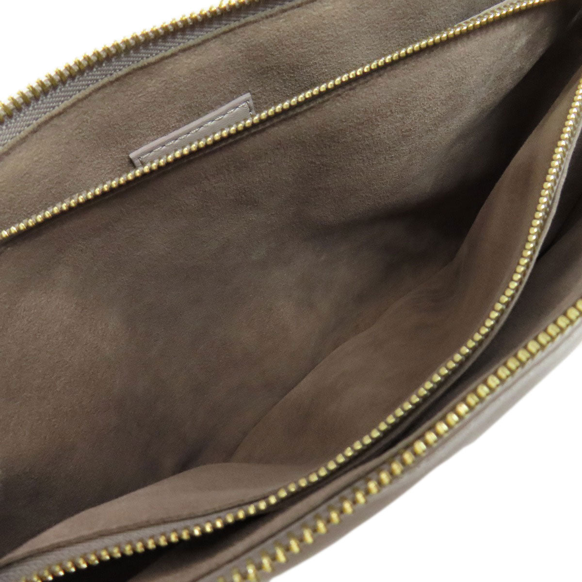 LOUIS VUITTON Handbag Lamb leather gray Kussan PM Women  d
