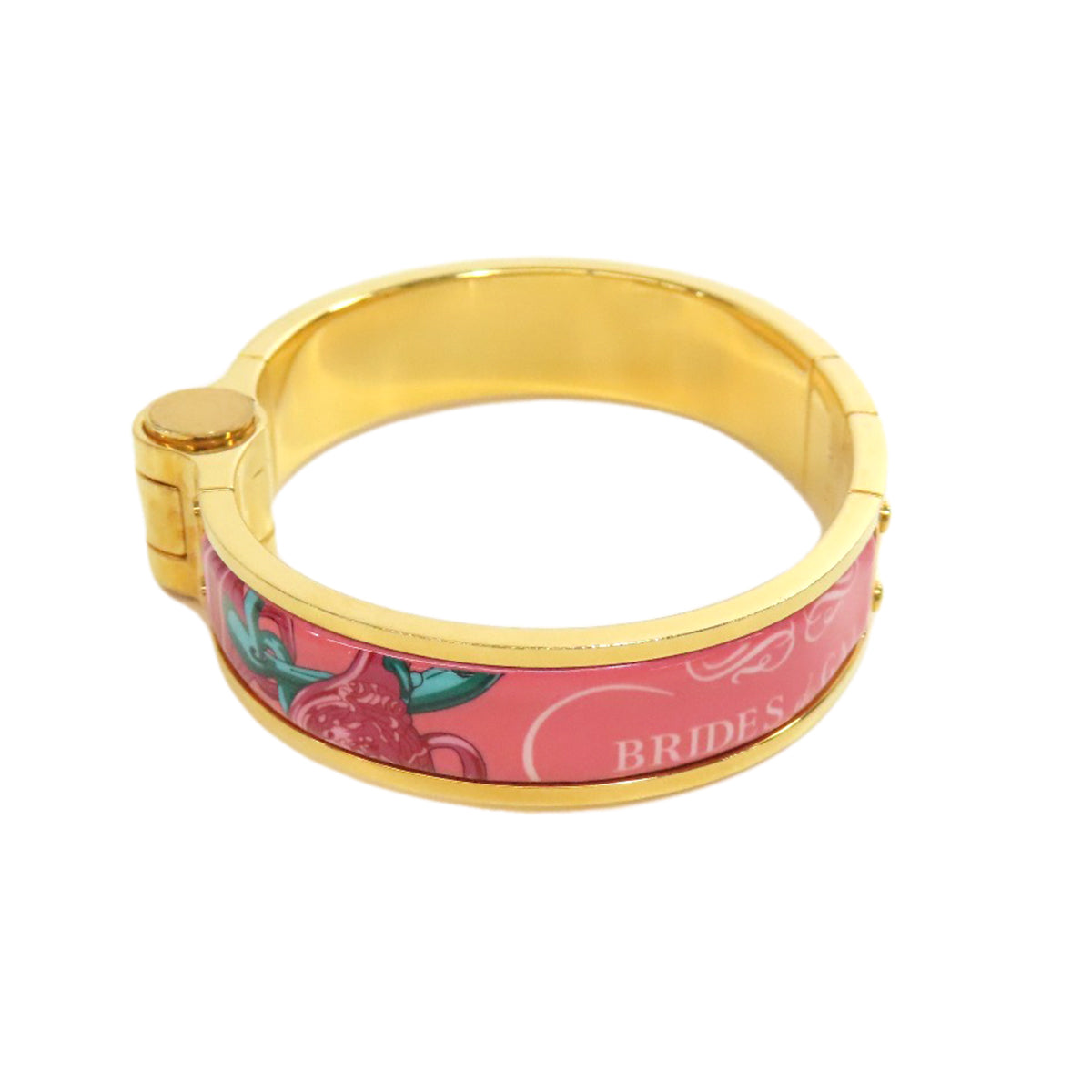 HERMES bracelet metallic gold Chaniere PM Women  d
