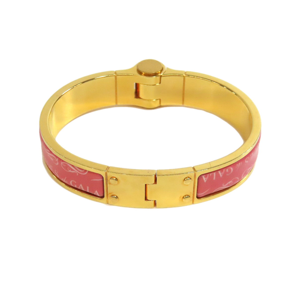 HERMES bracelet metallic gold Chaniere PM Women  d