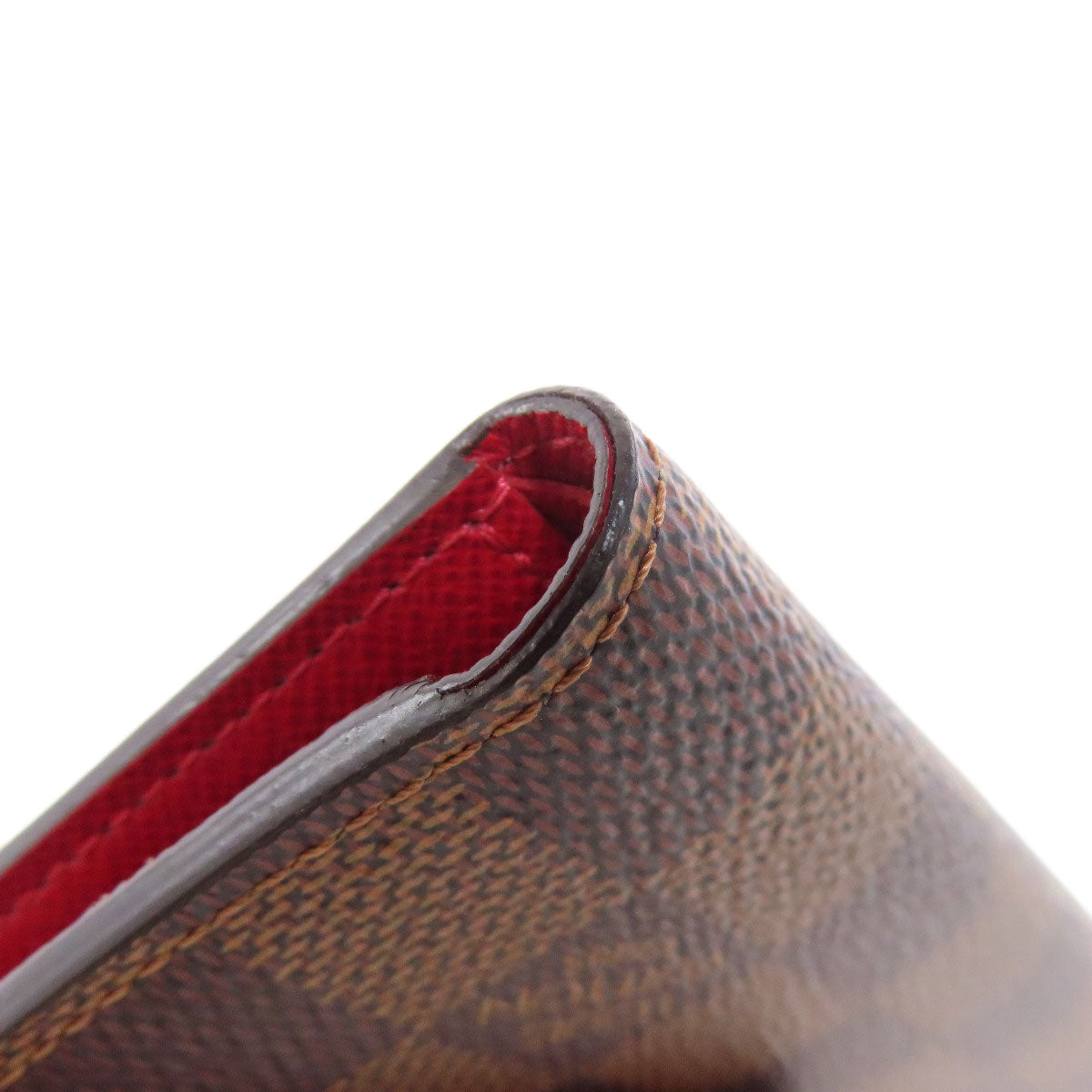 LOUIS VUITTON Bifold Wallet N41659 Damier canvas Brown Portefeuille Victorine Women  d