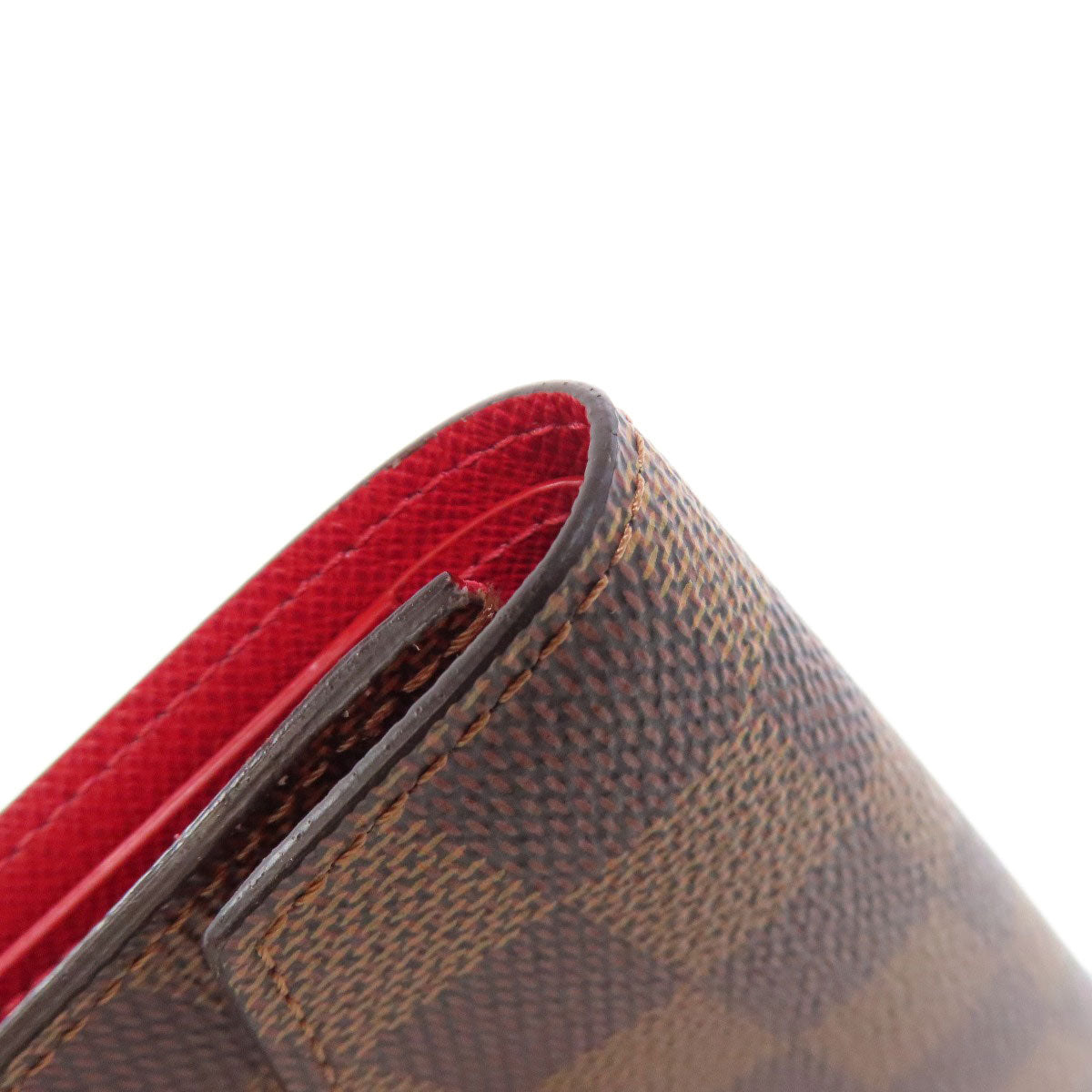 LOUIS VUITTON Bifold Wallet N41659 Damier canvas Brown Portefeuille Victorine Women  d