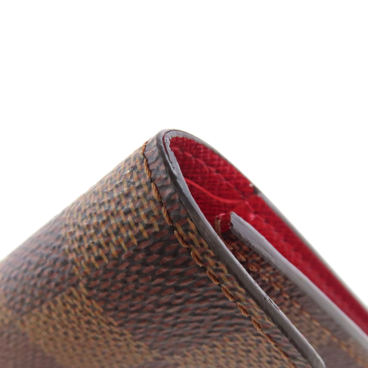 LOUIS VUITTON Bifold Wallet N41659 Damier canvas Brown Portefeuille Victorine Women  d