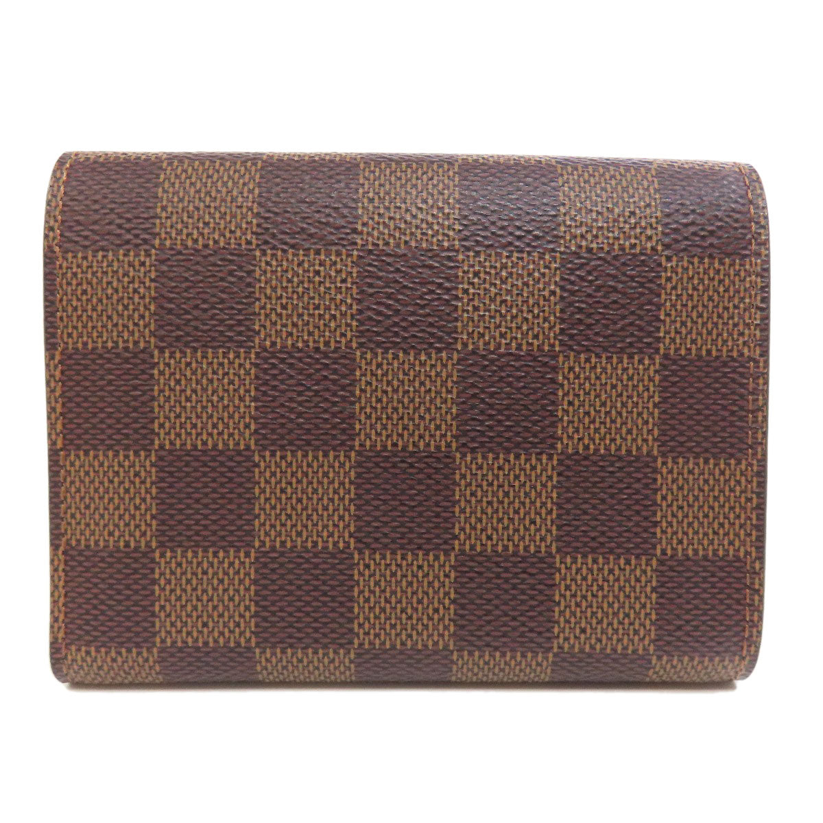 LOUIS VUITTON Bifold Wallet N41659 Damier canvas Brown Portefeuille Victorine Women  d