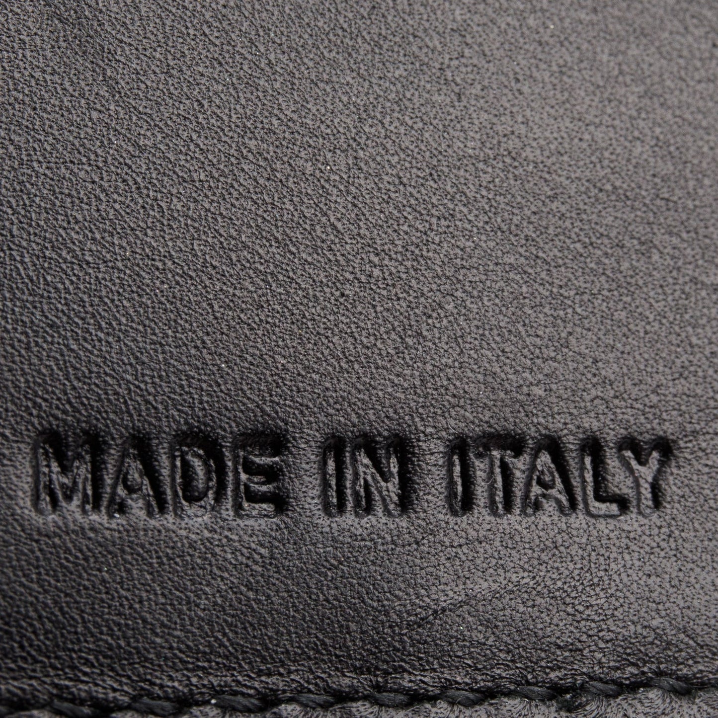 Prada Black Spazzolato Trifold Compact Wallet