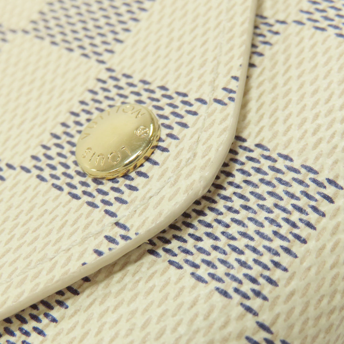 LOUIS VUITTON Bifold Wallet M63020 Damier canvas white Portefeuille Josephine Women  d