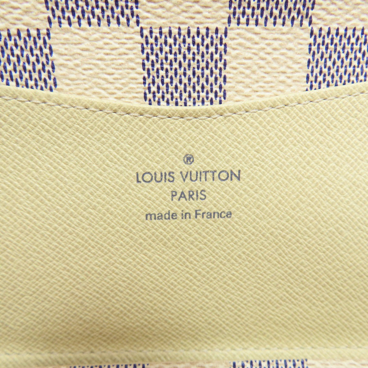 LOUIS VUITTON Bifold Wallet M63020 Damier canvas white Portefeuille Josephine Women  d