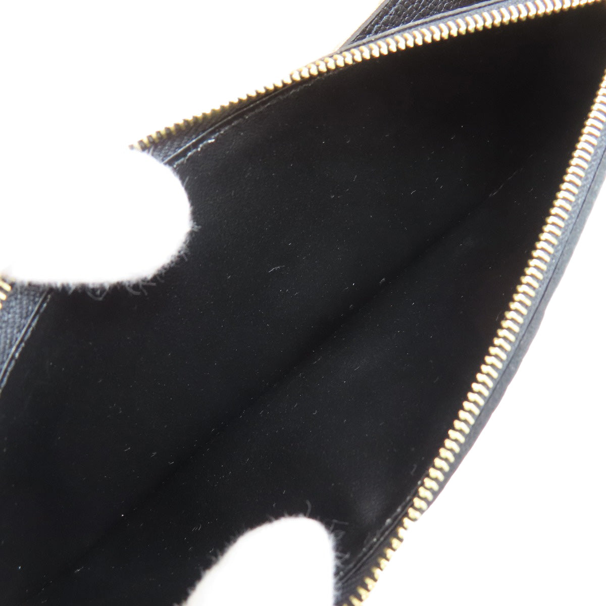 LOUIS VUITTON Bifold Wallet M62369 Ann Platt black Portefeuille Emily Women  d