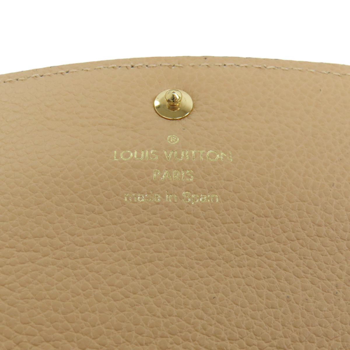 LOUIS VUITTON Bifold Wallet M62369 Ann Platt black Portefeuille Emily Women  d