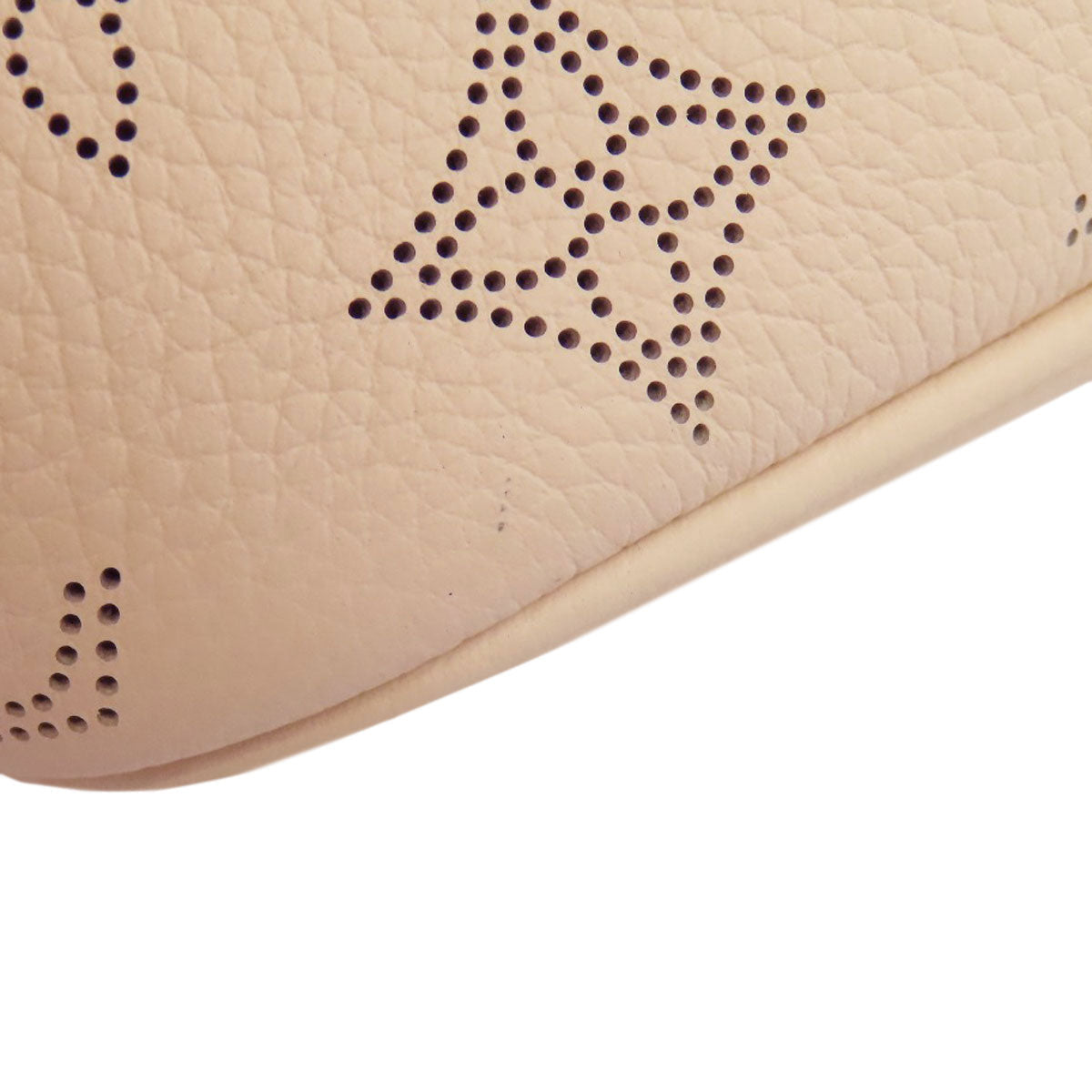 LOUIS VUITTON Handbag M21909 Mahina leather beige Blossom PM Women  d