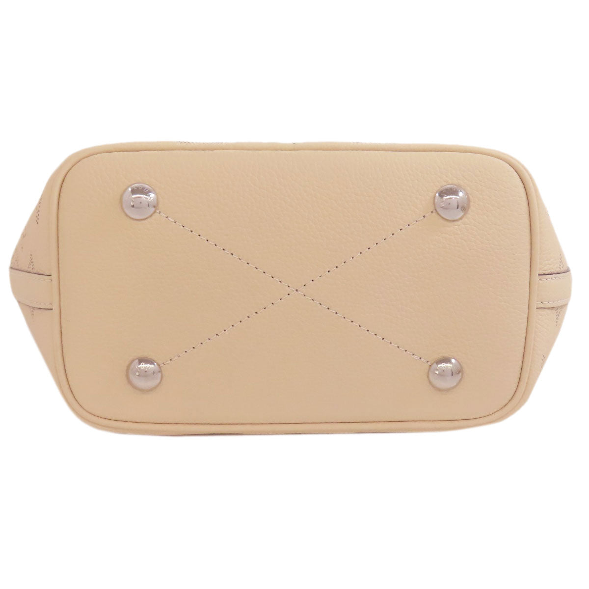 LOUIS VUITTON Handbag M21909 Mahina leather beige Blossom PM Women  d