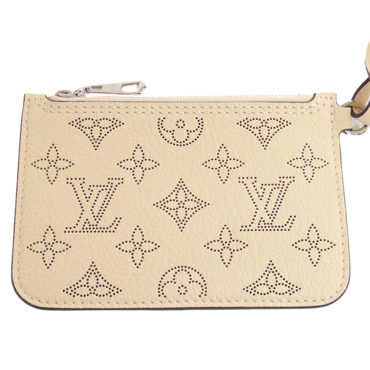 LOUIS VUITTON Handbag M21909 Mahina leather beige Blossom PM Women  d