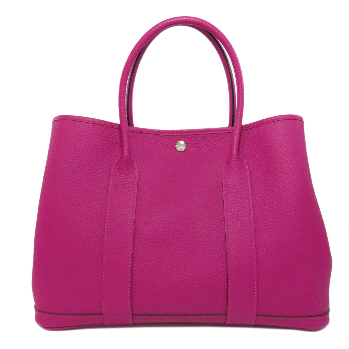 HERMES Tote Bag Negonda pink Garden Party PM SilverMetal Women  d