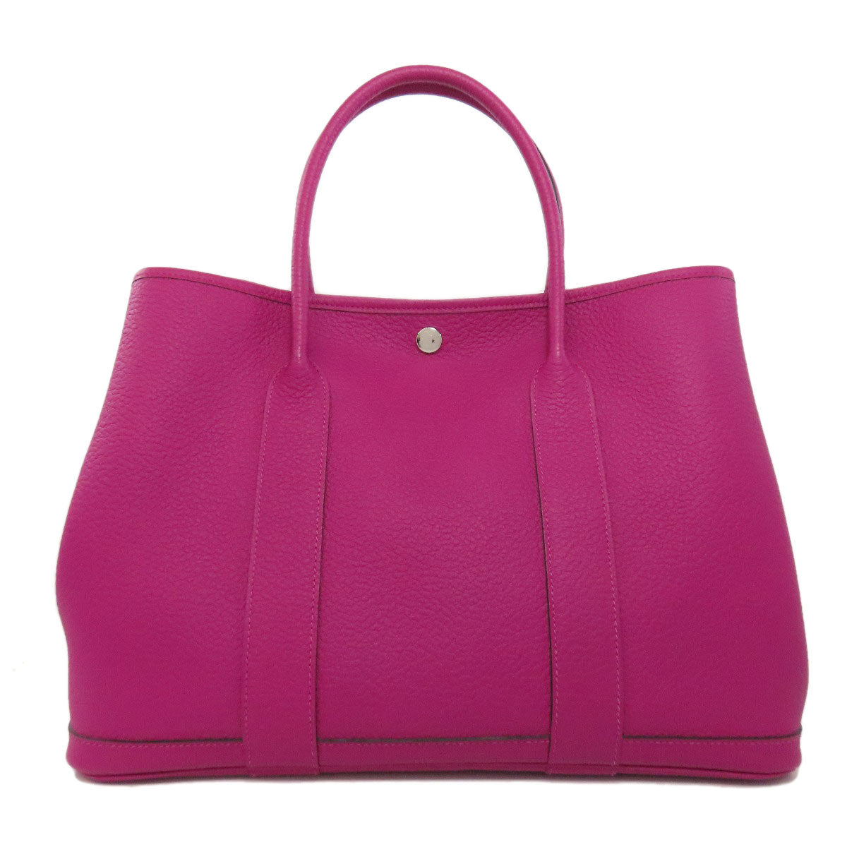 HERMES Tote Bag Negonda pink Garden Party PM SilverMetal Women  d
