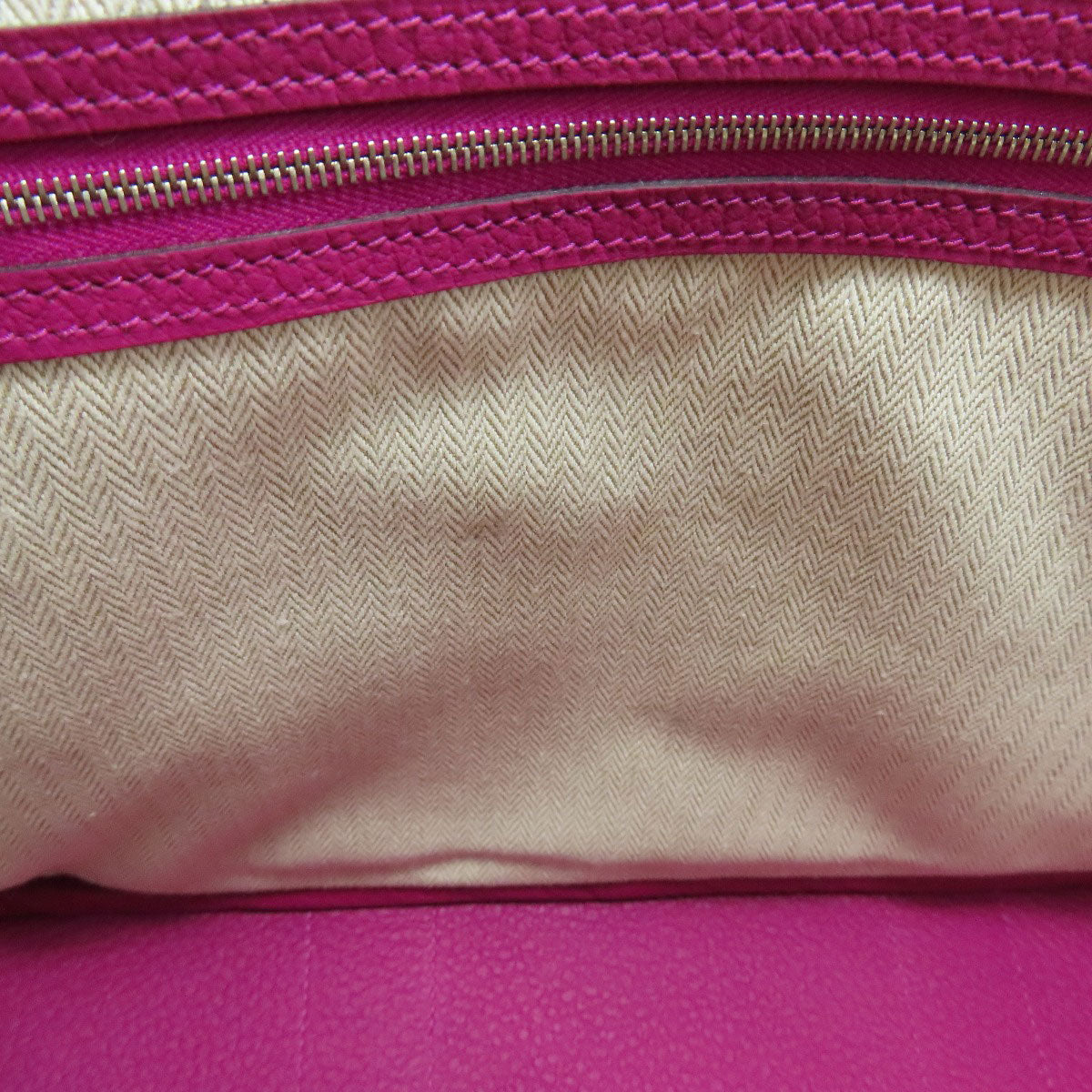 HERMES Tote Bag Negonda pink Garden Party PM SilverMetal Women  d