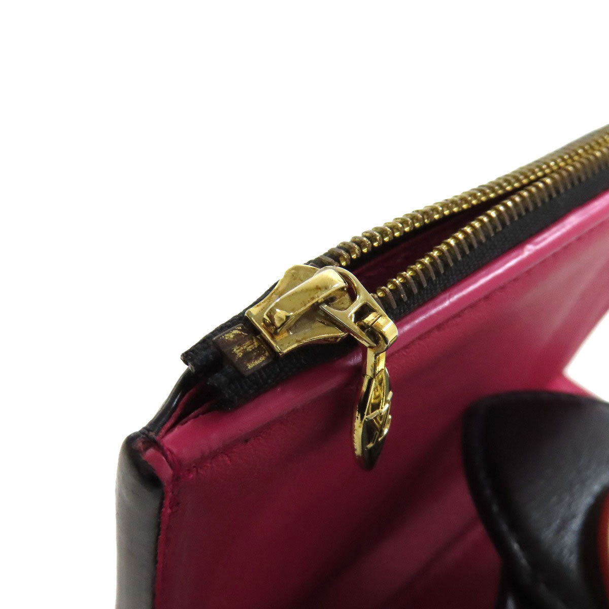 LOUIS VUITTON Bifold Wallet M69176 leather black Portefeuille LV Pont Neuf Women  d