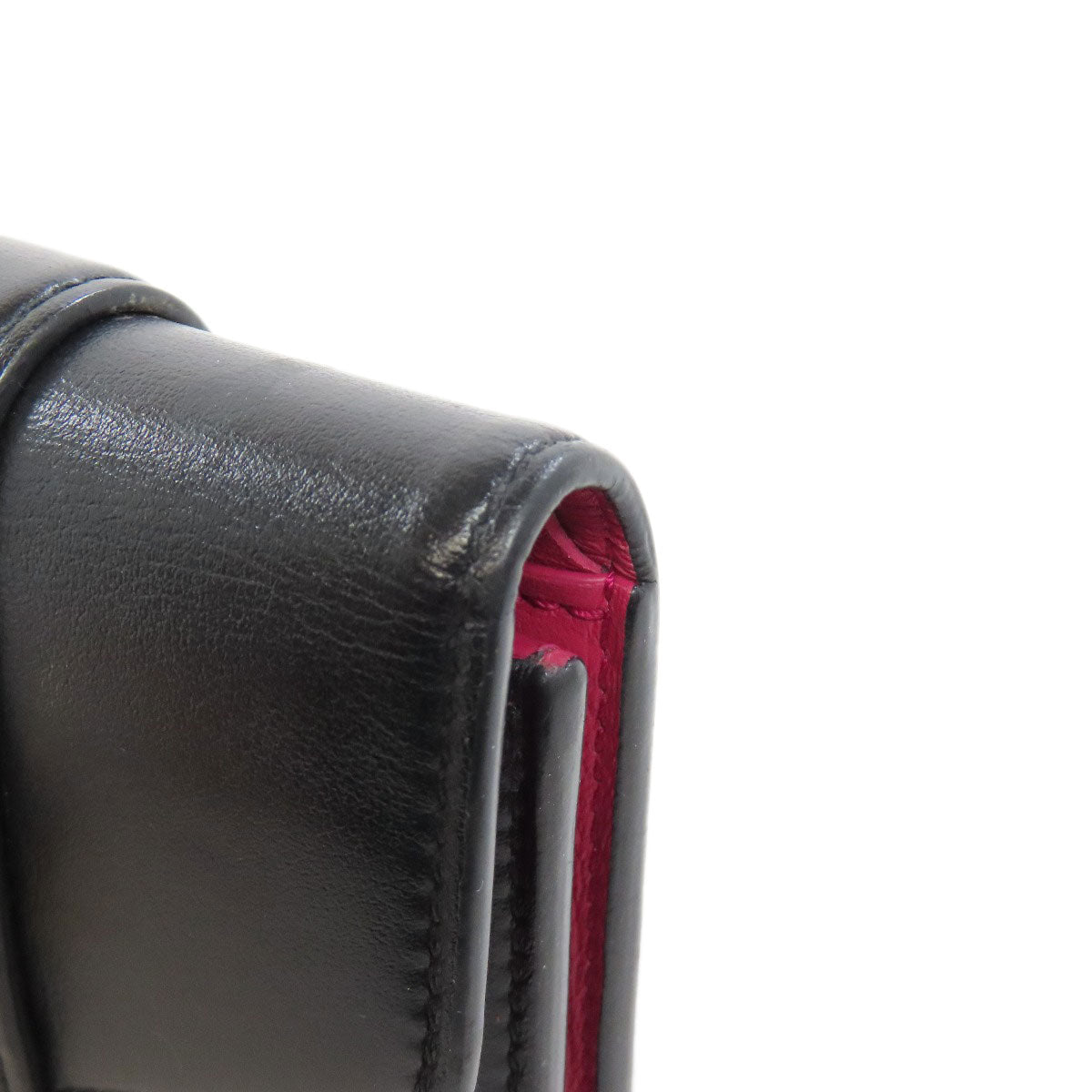 LOUIS VUITTON Bifold Wallet M69176 leather black Portefeuille LV Pont Neuf Women  d