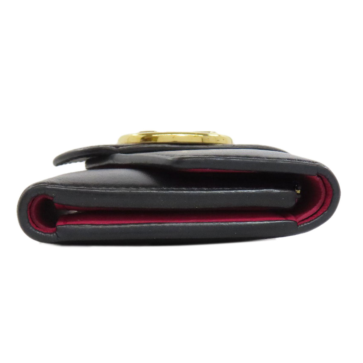 LOUIS VUITTON Bifold Wallet M69176 leather black Portefeuille LV Pont Neuf Women  d