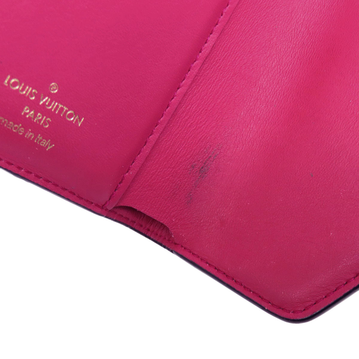 LOUIS VUITTON Bifold Wallet M69176 leather black Portefeuille LV Pont Neuf Women  d