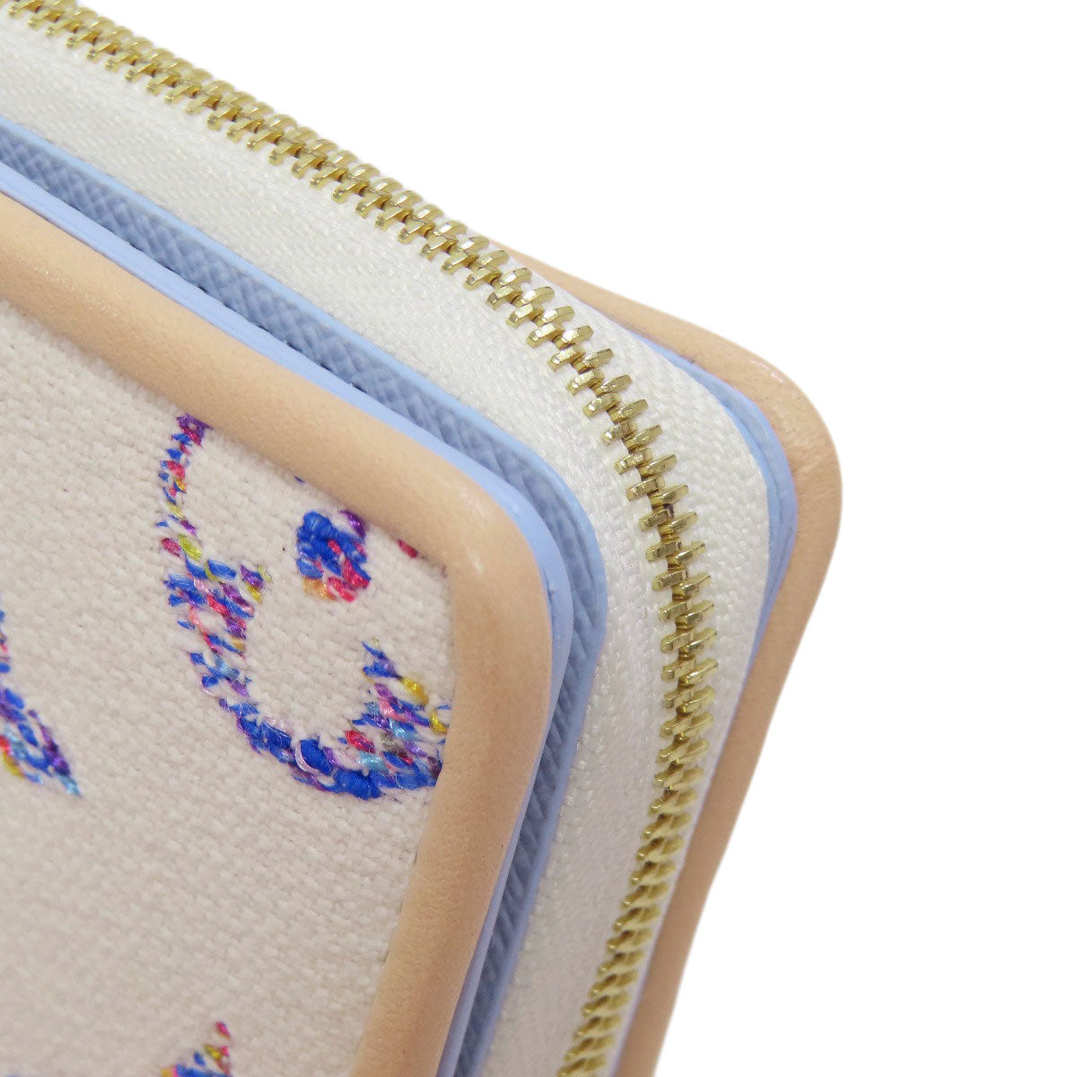 LOUIS VUITTON Bifold Wallet M83500 Monogram Jaguar white Portefeuille Lou Women  d