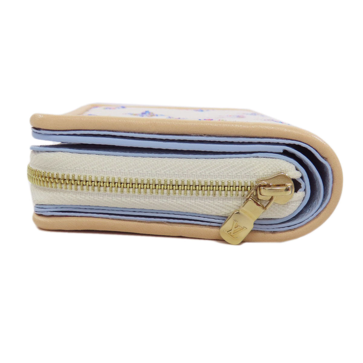 LOUIS VUITTON Bifold Wallet M83500 Monogram Jaguar white Portefeuille Lou Women  d