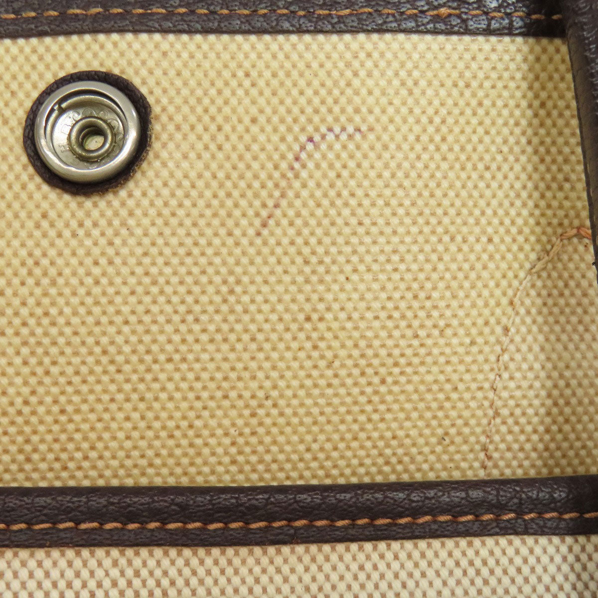 HERMES Tote Bag Tower ash beige Garden Party PM SilverMetal Women  d