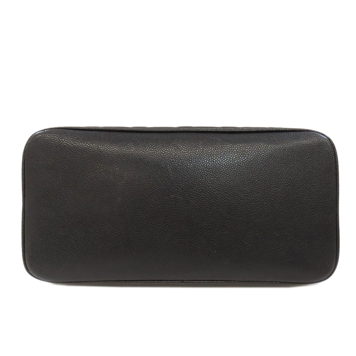 CHANEL Tote Bag Grained Calfskin Skin black   Tote Gold Metal