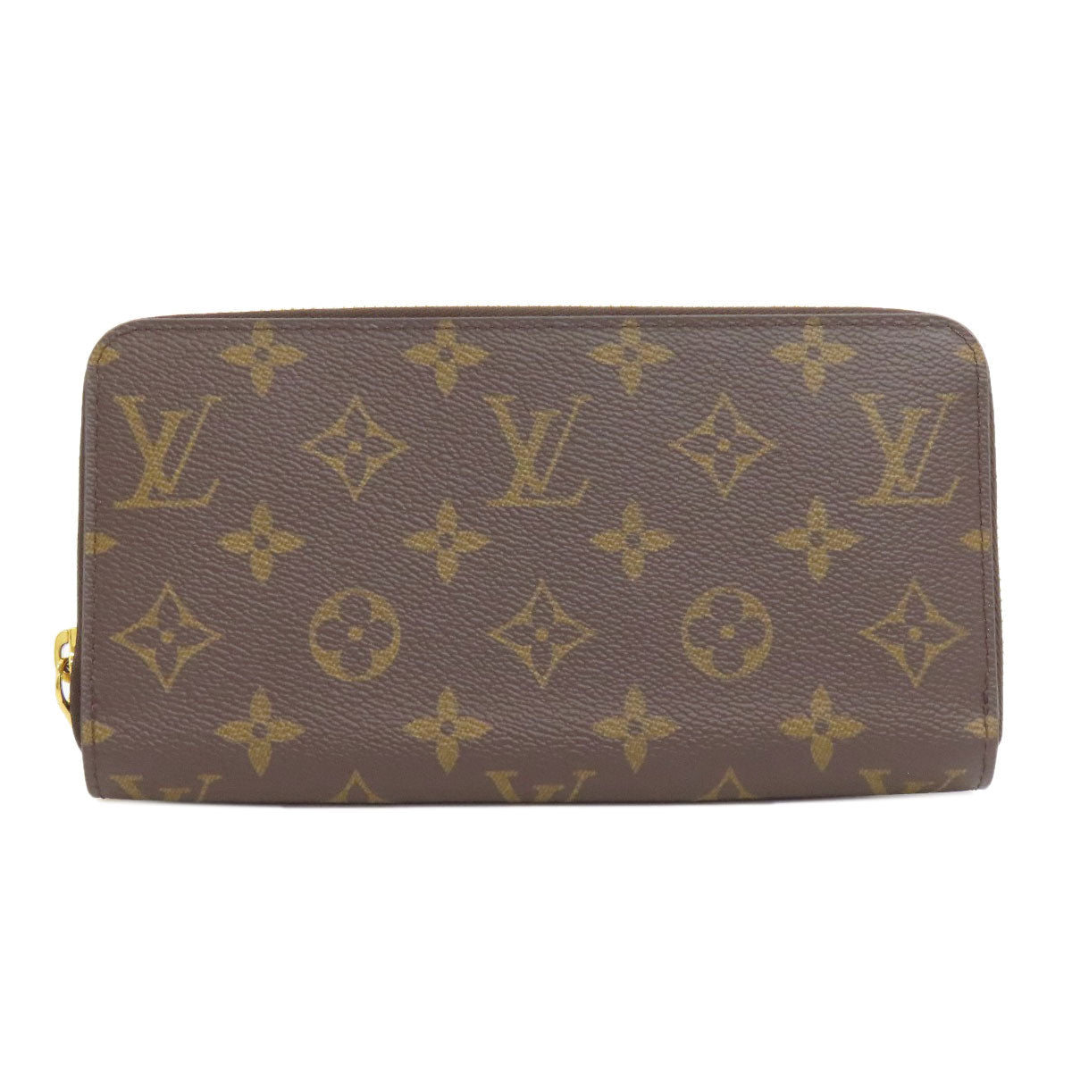 LOUIS VUITTON Long Wallet Purse M41895 Monogram canvas Brown Zippy wallet Women