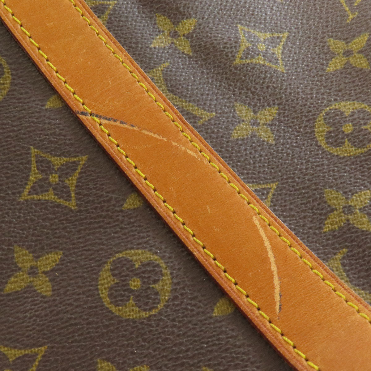 LOUIS VUITTON Boston Duffel bag M41424 Monogram canvas Brown Keepall 55 mens(Unisex)  d