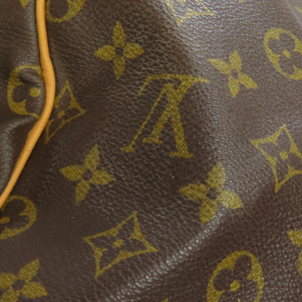 LOUIS VUITTON Boston Duffel bag M41424 Monogram canvas Brown Keepall 55 mens(Unisex)  d